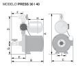 Pressurizador de água Rowa Press 30 – 29 Metros – 4 duchas simultaneamente